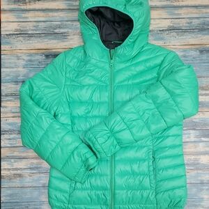 GAP Vibrant Green Quilted Jacket